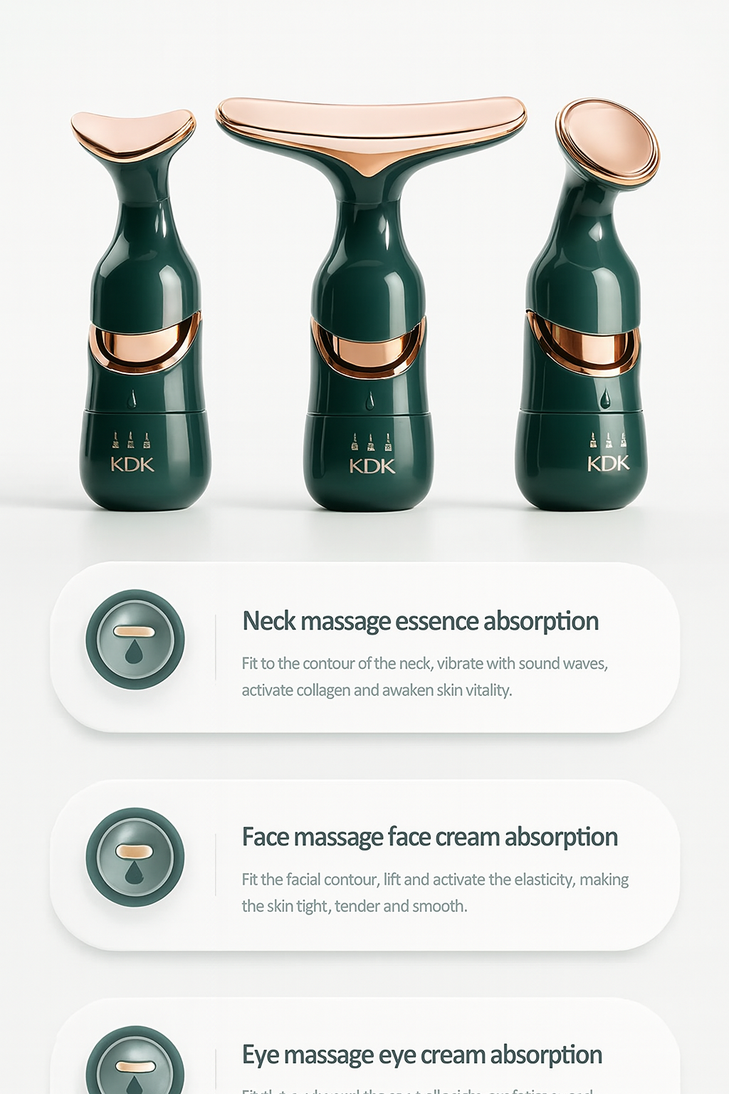 3 In 1 Facial Massager