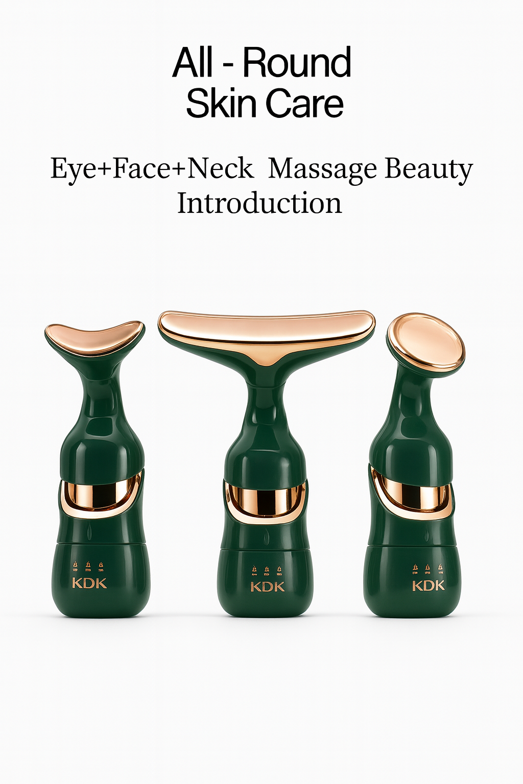 3 In 1 Facial Massager